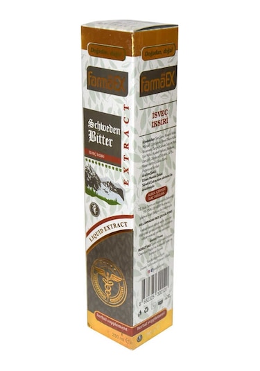 Farmaex İsveç İksiri Şurubu Bitkisel Ekstrakt Alkolsüz 250  ML
