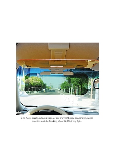 Tongxida Cbtx 2'si 1 Arada Araba Gündüz/gece Güneşlik Göz Kamaştırmayan Dayanıklı Ön Camı Güneş Koruma Araç Ön Camı