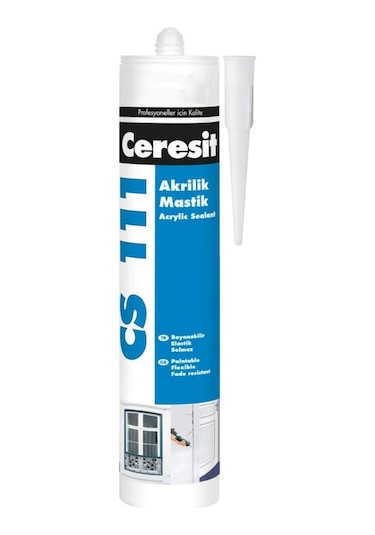 Ceresit CS 111 Silikonize Akrilik Mastik 240 ML Kartuş