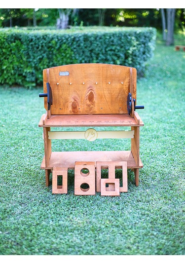 Mandu Ahşap Çocuk Marangoz Tezgâhı Ahşap Rengi