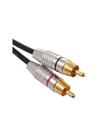 Maiyame 5m Siyah Xlr Dişi 2 Rca Erkek Stereo Ses Kablosu - Mikser, Amfi Bağlantısı, Temiz Sinyal