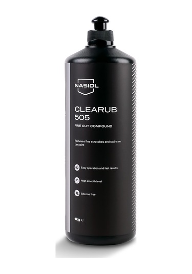 Nasiol Clearub 505 Hafif Çizik Giderici Polisaj Pastası Pasta Cila 500gr Silikonsuz Boya Parlatıcı