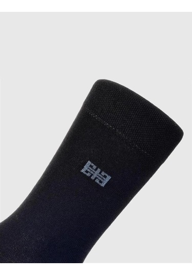 Terletmeyen Siyah Erkek Çorap Siyah