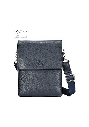 Sırt Çanta Erkek Moda Hakiki Deri Postacı Kangaroo Kıngdom 8188K