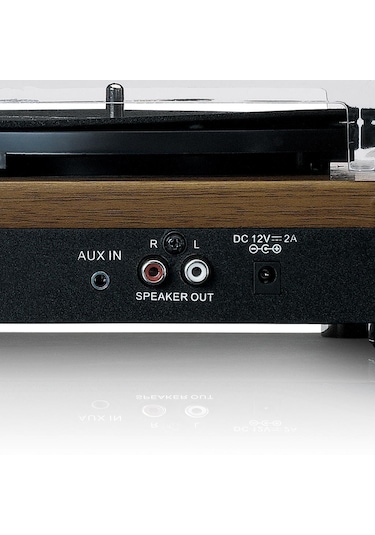 Lenco Ls-100 Wd Bluetoothlu Hoparlörlü Ahşap Pikap Plak Çalar