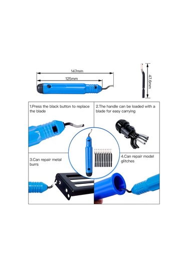 Singree 3d Yazıcı Aksesuarları: Hassas Bıçak Seti, İğne Eğesi Ve Temizleme İğneleri İle Tamir Ve Temizleme Seti