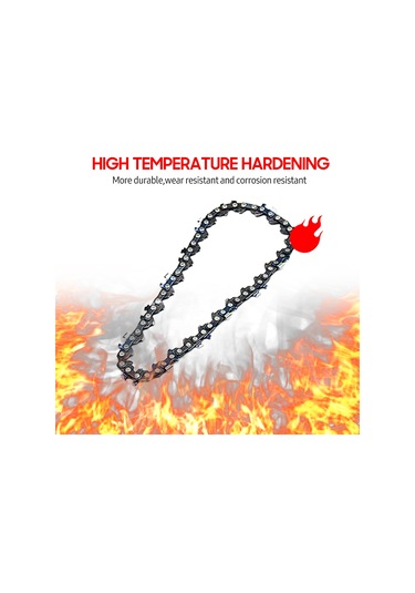 Neevoyu 10 İnç Rehber Plaka İçin Elektrikli Zincir Testere Zinciri, 65 Manganez Çelik, 8m/s Hızlı Kesim, Orman Kesim Ve Odun İşleme İçin Uygun