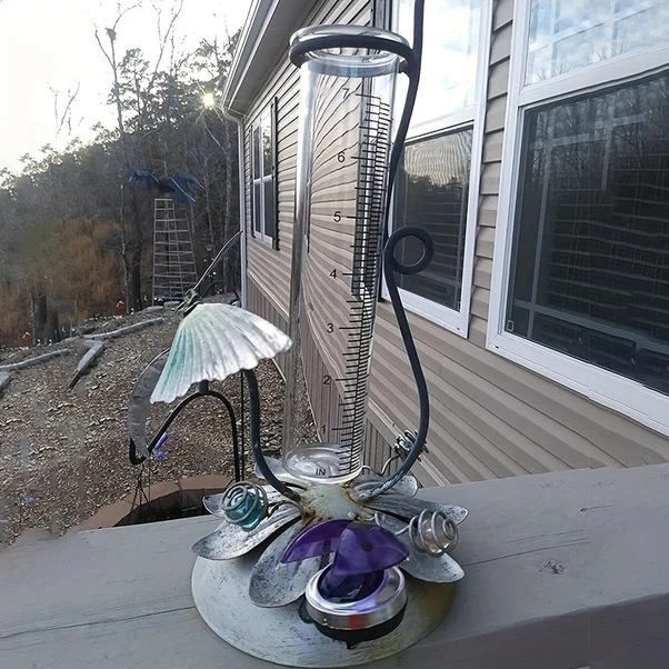 Trendooze 7 Inç Plastik Yağmur Ölçer Tüpü - Soğuk Ve Çatlamaya Dayanıklı