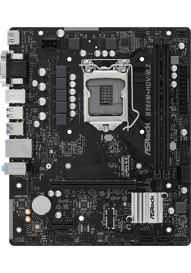Asrock B560M-HDV/M2 Intel B560 3200 MHz DDR4 Soket 1200 mATX Anakart