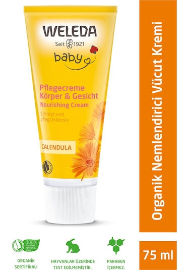 Weleda Calendula Organik Vücut Kremi 75 ml