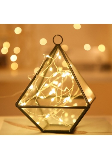 Pazly Güneş Enerjili 12m 100 Led Su Geçirmez Bahçe Aydınlatma Şerit Işık Dekoratif