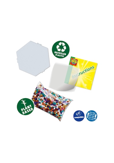 Ses Creative Green Beedz - Eko Ütü Boncukları - Orman Hayvanları