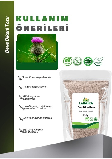 Deve Dikeni Tozu 250g - Milk Thistle Powder 250g