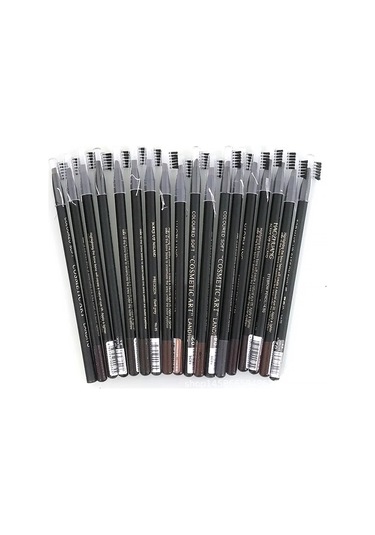 1 Adet Uzun Ömürlü Su Geçirmez Kaş Kalemleri Fırça İle Kapalı Kalıcı Makyaj 2pcs 07 0