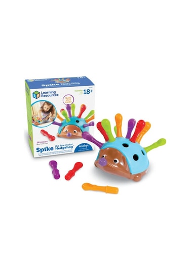 Learning Resources- Spike İnce Motor Becerilerini Ve Dengeyi Geliştiren Renkli Kirpi Oyunu