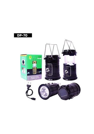 Dempower Kamp Feneri Açık Gri