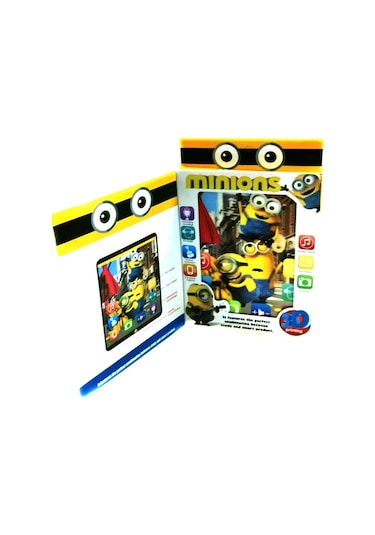 Tablet Çılgın Minikler 3d İngilizce Mavi Eğitici Tablet