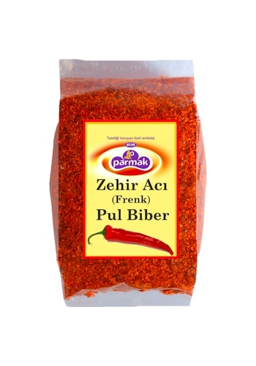 Parmak Zehir Acı Pul Biber 500 G