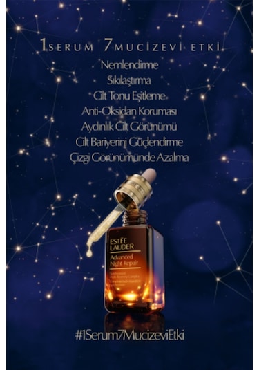 Estee Lauder Seyahat Boy Yaşlanma Karşıtı Serum - Advanced Night Repair Onarıcı Gece Serumu 7 ML Mini Boy