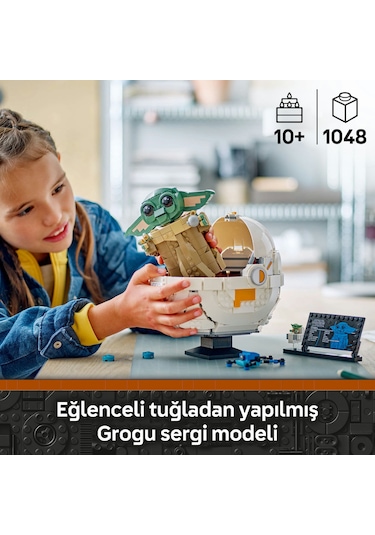 LEGO® Star Wars: The Mandalorian™ Uçan Bebek Arabalı Grogu™ 75403 - 10 Yaş ve Üzeri Çocuklar için Yaratıcı Oyuncak Yapım Seti (1048 Parça) LEGO® Star Wars: The Mandalorian™ Uçan Bebek Arabalı Grogu™ 75403 - 10 Yaş ve Üzeri Çocuklar için Yaratıcı Oyuncak Yapım Seti (1048 Parça)