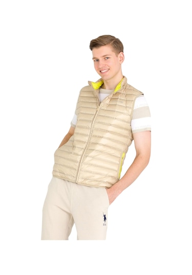 U.S. Polo Assn. Erkek Yelek 1585380 Taş