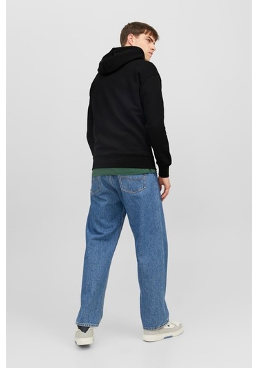 Jack&jones Jorvesterbro Sweat Hood Noos Siyah 001