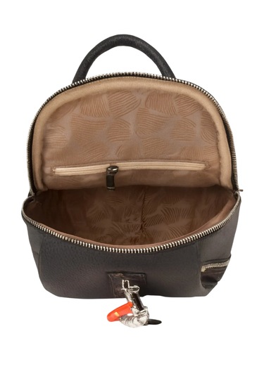 Kadın Sırt Çantası Su Geçirmez Siyah Deri Siyah