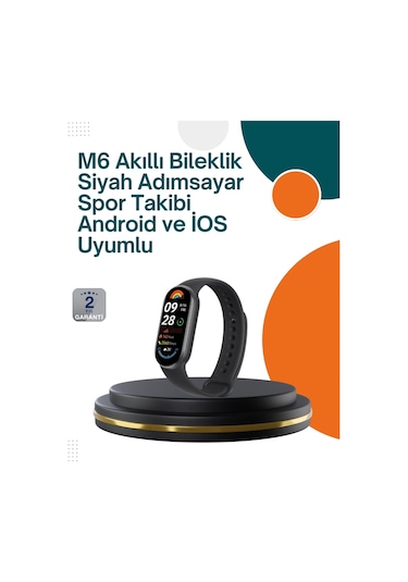 Mey İthalat İos Ve Android Uyumlu Akıllı Bileklik Çok Fonksiyonlu Kullanım