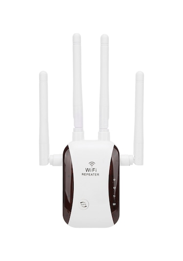 Lemestar Wifi Repeater Gt300 300mbps: Ağ Genişletici, 4 Antenli, 2.4ghz, Ap/relay Modları, 100-240v, Abd Standardı, Ev/ofis Kullanıma Uygun