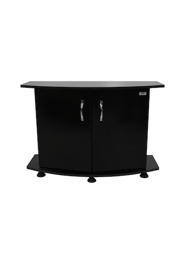 Kanki Pet Mdf Bombeli Akvaryum Sehpa Siyah 100 CM