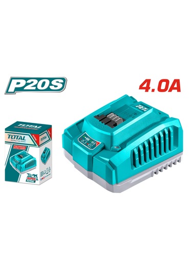 Total Yedek Hızlı Şarj Aleti 20v 4.0 Ah Tfclı20411e
