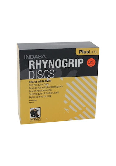 Indasa Rhynogrıp Plus Dısc 150 Mm 6 Delik Zımpara 50Adet 400