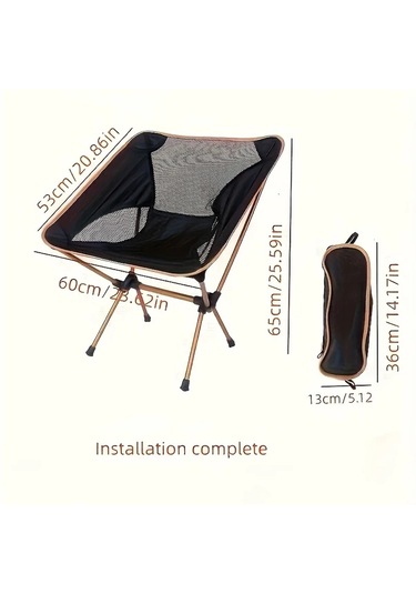 Dashanshop Ergonomik Alüminyum Katlanabilir Kamp Sandalyesi Açık Mavi Hafif Taşınabilir 99 79kg Kapasite Açık Mavi