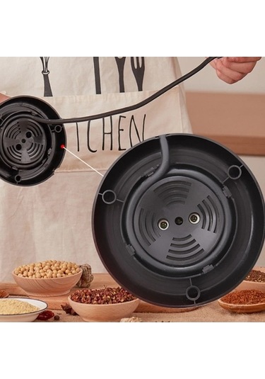 Createtech 400w Elektrikli Kahve Değirmeni Makinesi Mutfak İçin Hububat Ve Fındık Öğütücü