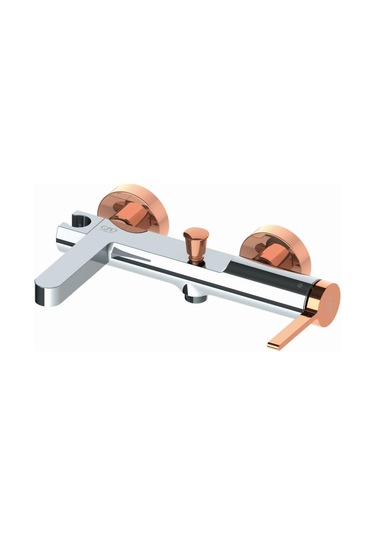 Gpd Gildo Mbb165-K-R Banyo Bataryası Krom - Rose Gold Krom