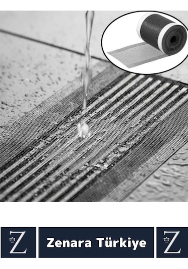 Suya Dayanıklı 0.55 Mm Delikli Sineklik Tamir Kiti Gider Süzgeci Saç Kıl Ayırıcı 12 Cmx4 Metre 3adet