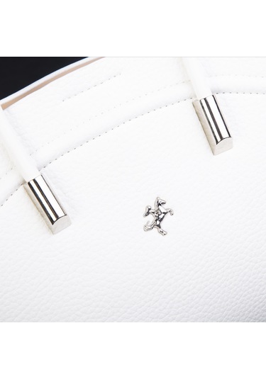Nas Bag Kadın Mini Sepet Çanta El Ve Çapraz Çanta Beyaz Lopez 20x18cm Beyaz