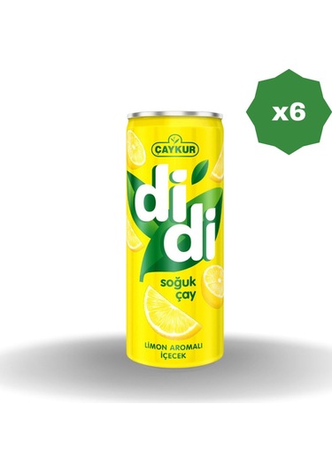 Didi Limonlu Soğuk Çay 250 Ml - 6 Adet