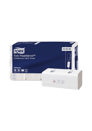 Tork Peakserve Universal Z Katlı Havlu 410'lu 12 Paket 20.1 x 22.5 CM