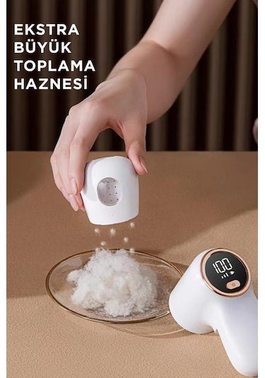 Torima Dijital Ekranlı M118 Exstra Bıçaklı Şarjlı Tüy Temizleme Ve Tiftik Temizleme Makinesi