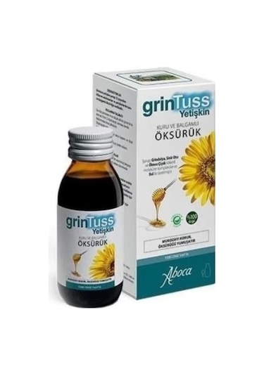 Kontrol - Grintuss Yetişkin Şurubu 128 Gr