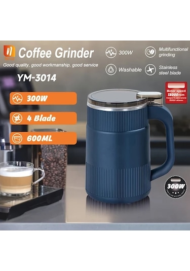 Xuweiwei Beyaz Taşlama Makinesi 220 240v Elektrikli Öğütücü Kahve Değirmeni Ev Tipi Küçük Tahıl Un Değirmeni Beyaz