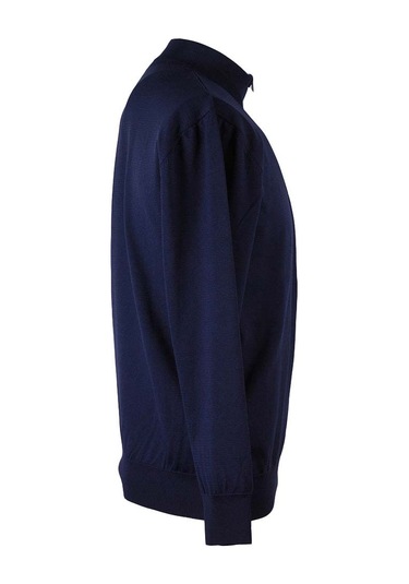 Trender Yarım Fermuarlı Lacivert Erkek Kazak Alp01 Lacivert