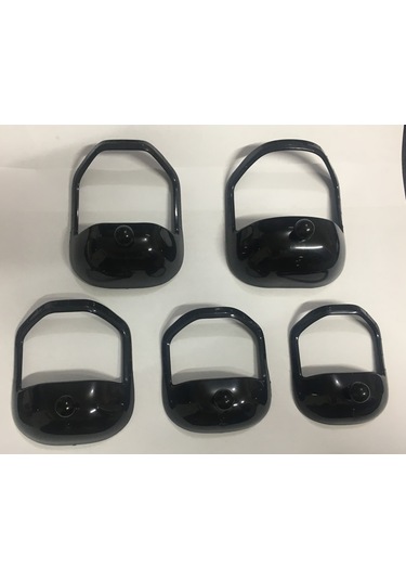 Sakal Şekillendirme Şablonu 5 Parçalı Sakal Şekillendirme Şablonu Siyah