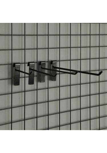 Rafburada 50 Adet Tel Pano Kancası - Aksesuar Kancası 30 cm