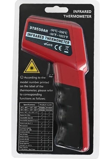 Lyk Dt8550ah Lazerli Dijital Termometre 550 C