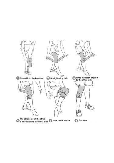 Wezone &quot;eklem Destekli Dizlik - Koşu, Basketbol Ve Spor Yaralanmalarına Karşı Rahat Koruma&quot; Çok Renkli