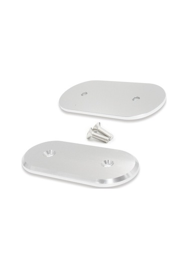 Pazly Araç Kablo Kapağı Alüminyum Siyah/gümüş 2 Parça Set - Kullanışlı Ve Güçlü Kablo Koruması