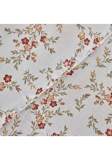 Karaca Home Mizu %100 Pamuk Çift Kişilik Nevresim Takımı + Pike Krem