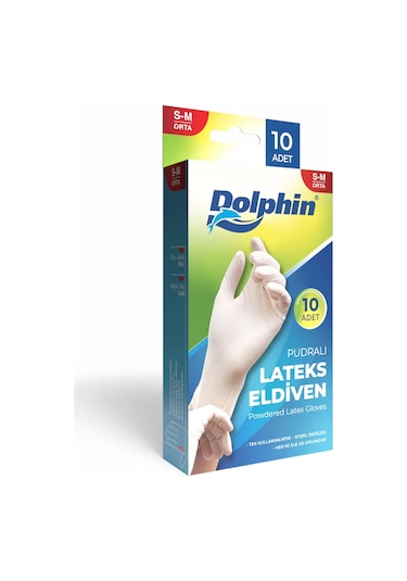 Supertrend Beyaz Lateks Eldiven Pudralı M 10 Adet